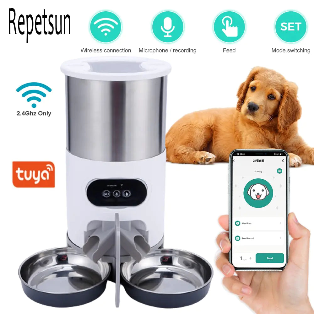 Wi-Fi Smart Pet Feeder